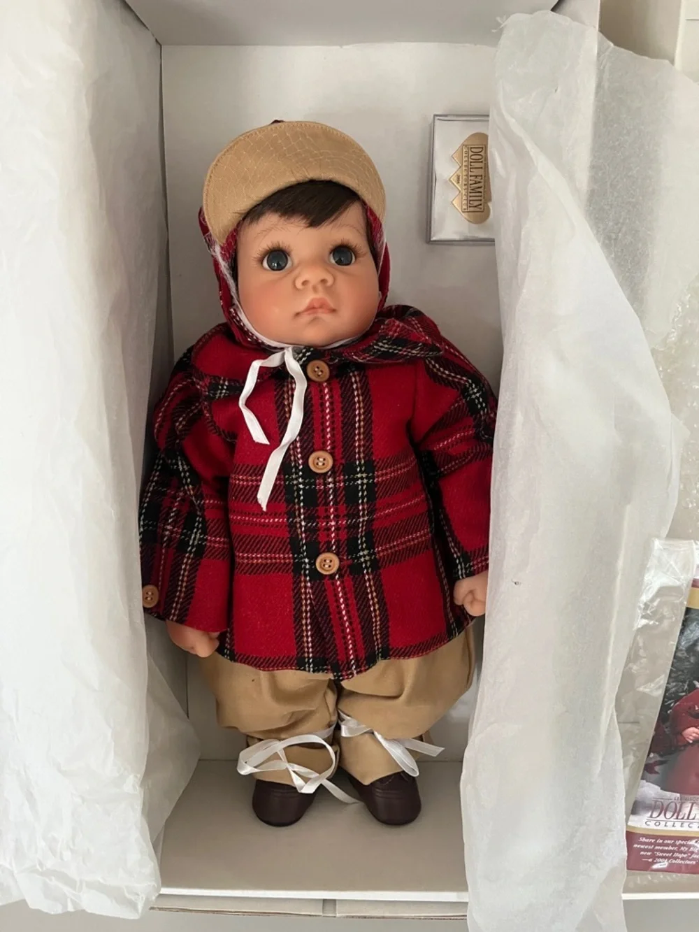 Lee Middleton "My Little Brother" Doll NEW in box 2004 - Picture 3 of 9